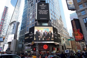 Congratulations to the NCCDP’s Educator of the Year, Joshua Freitas of LCB Senior Living. We’re on Times Square!